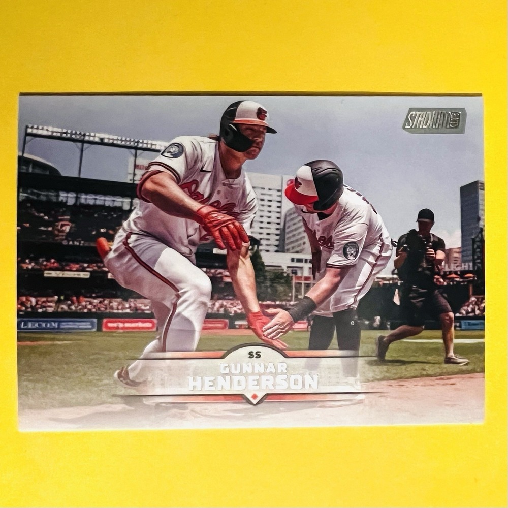2025 Topps Stadium Club Baseball‎ Gunnar Henderson #96 Baltimore Orioles